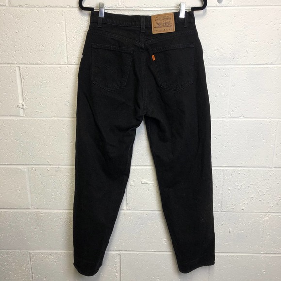 Levi’s 560 Black Jeans with Orange Tab 31x30 - Picture 9 of 10